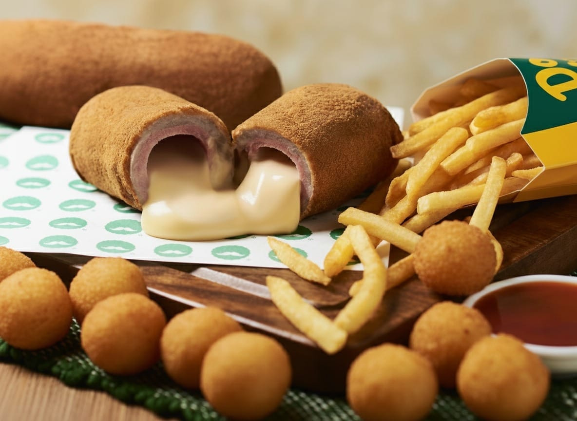 LOMITO RELLENO Y CROQUETA